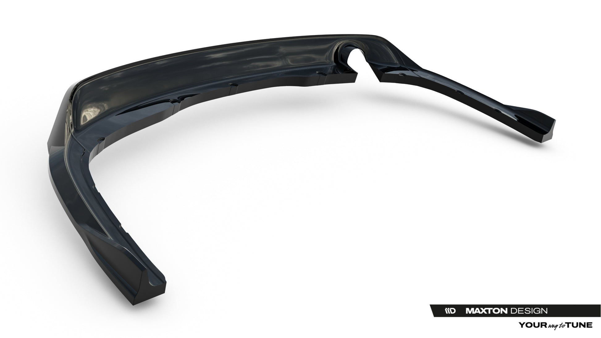 Rear Splitter (with vertical bars) BMW 3 Sportline Sedan / Touring F30 / F31