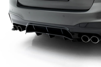 Rear Splitter (with vertical bars) BMW M5 F90 / F90 Facelift