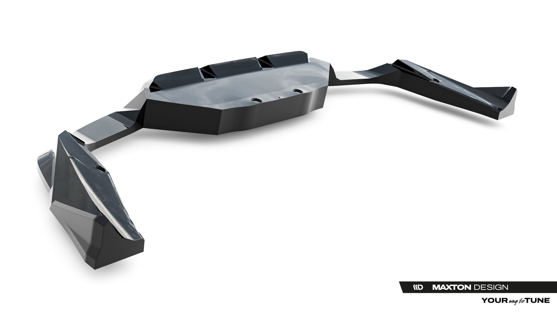 Rear Splitter (with vertical bars) BMW X2 M35i U10
