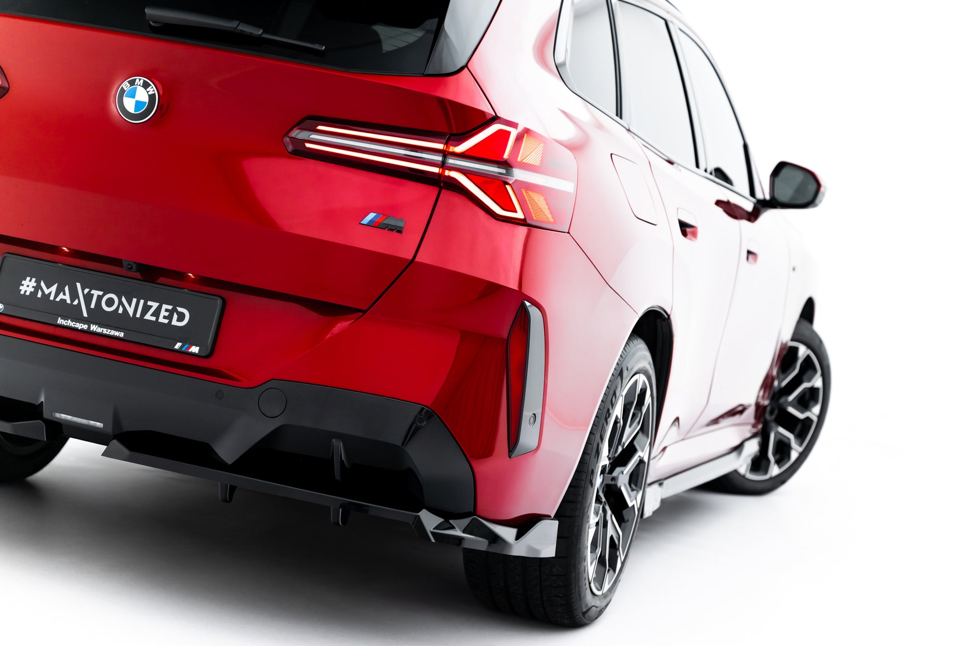 Rear Splitter (with vertical bars) BMW X3 M-Pack G45