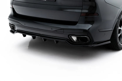 Rear Splitter (with vertical bars) BMW X7 M-Pack G07