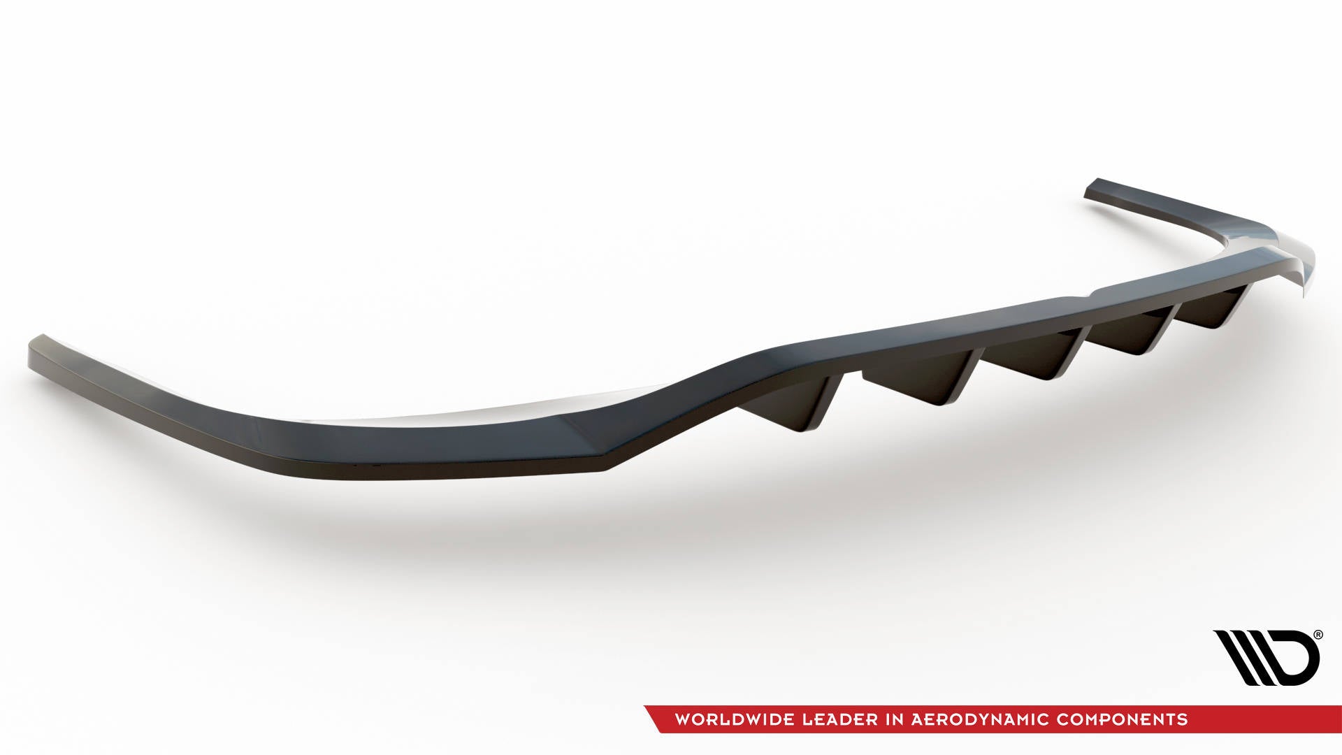 Rear Splitter (with vertical bars) Bentley Continental GT Coupe Mk3