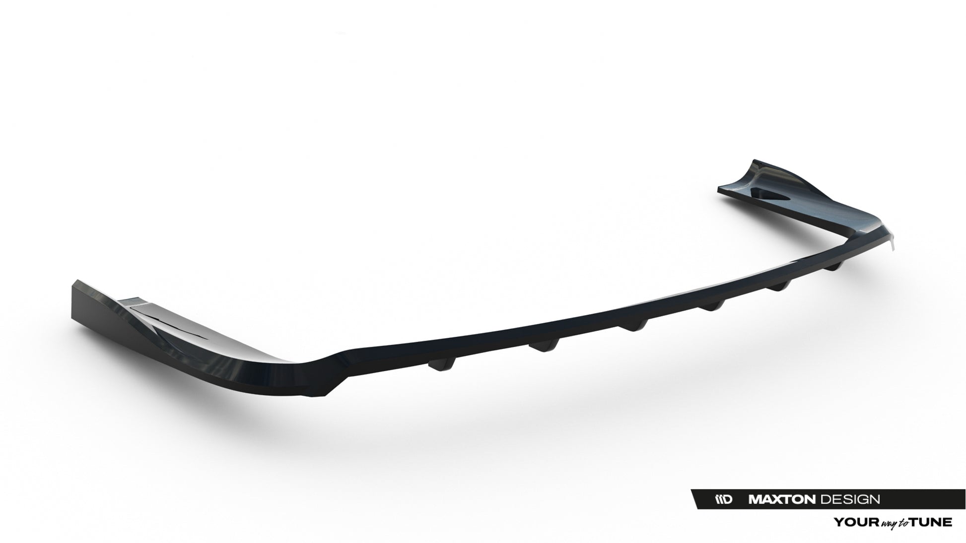 Rear Splitter with vertical bars Dodge Grand Caravan Mk5