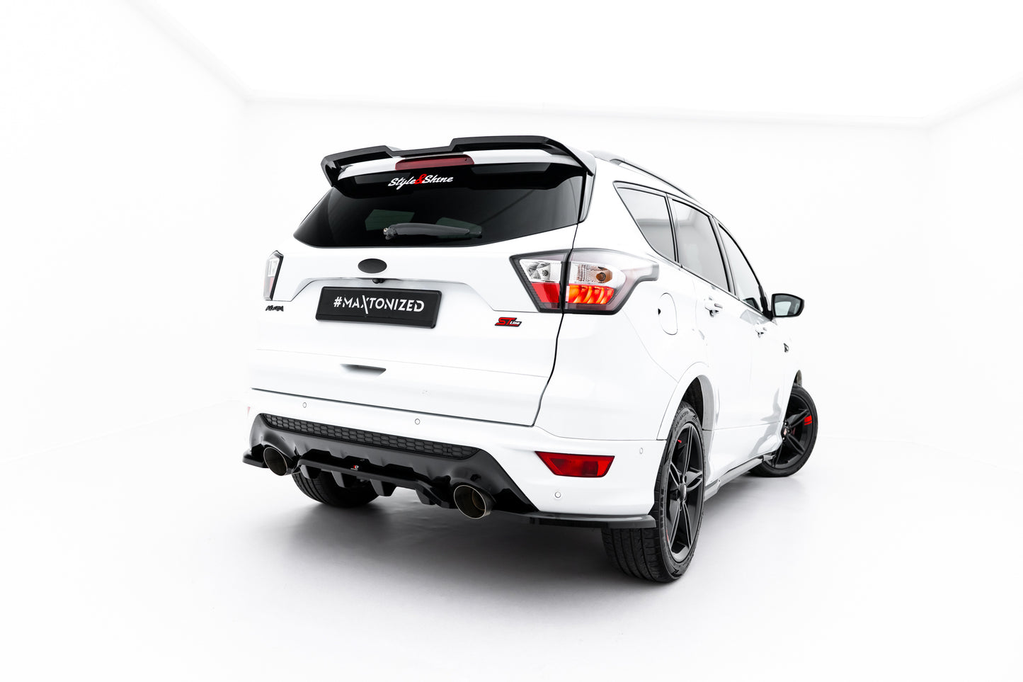 Rear Splitter (with vertical bars) Ford Kuga ST-Line Mk2 Facelift