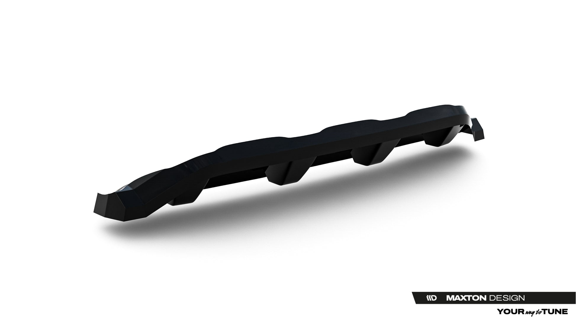 Rear Splitter (with vertical bars) Ford Kuga ST-Line Mk2 Facelift