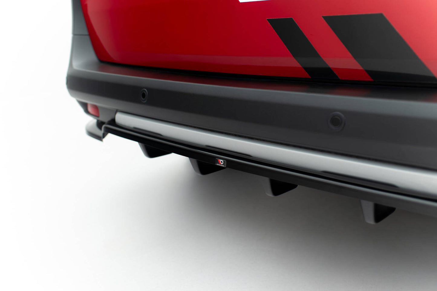 Rear Splitter (with vertical bars) Ford Tourneo Courier Mk2
