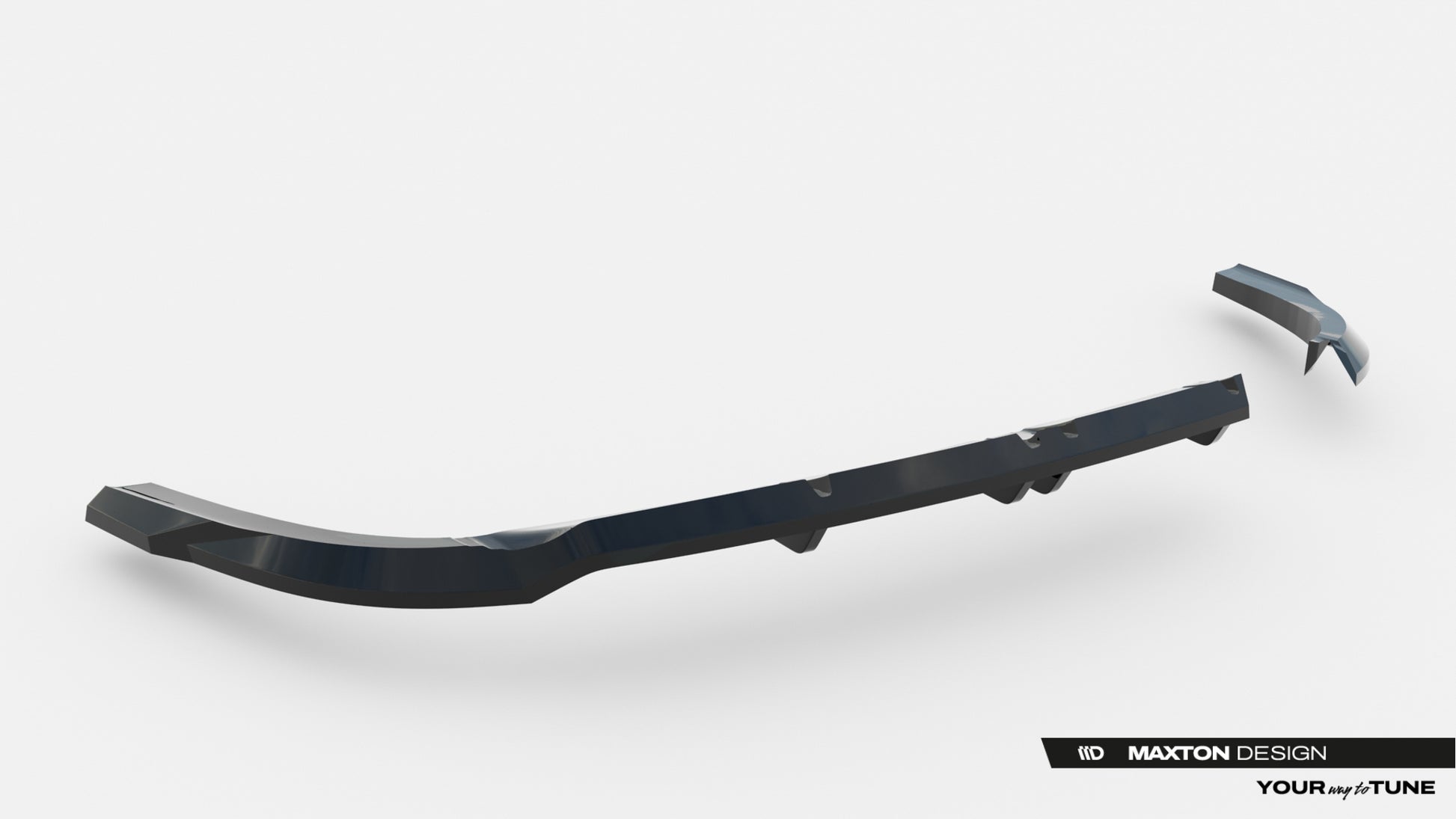 Rear Splitter (with vertical bars) Hyundai Tucson N-Line Mk4 Facelift