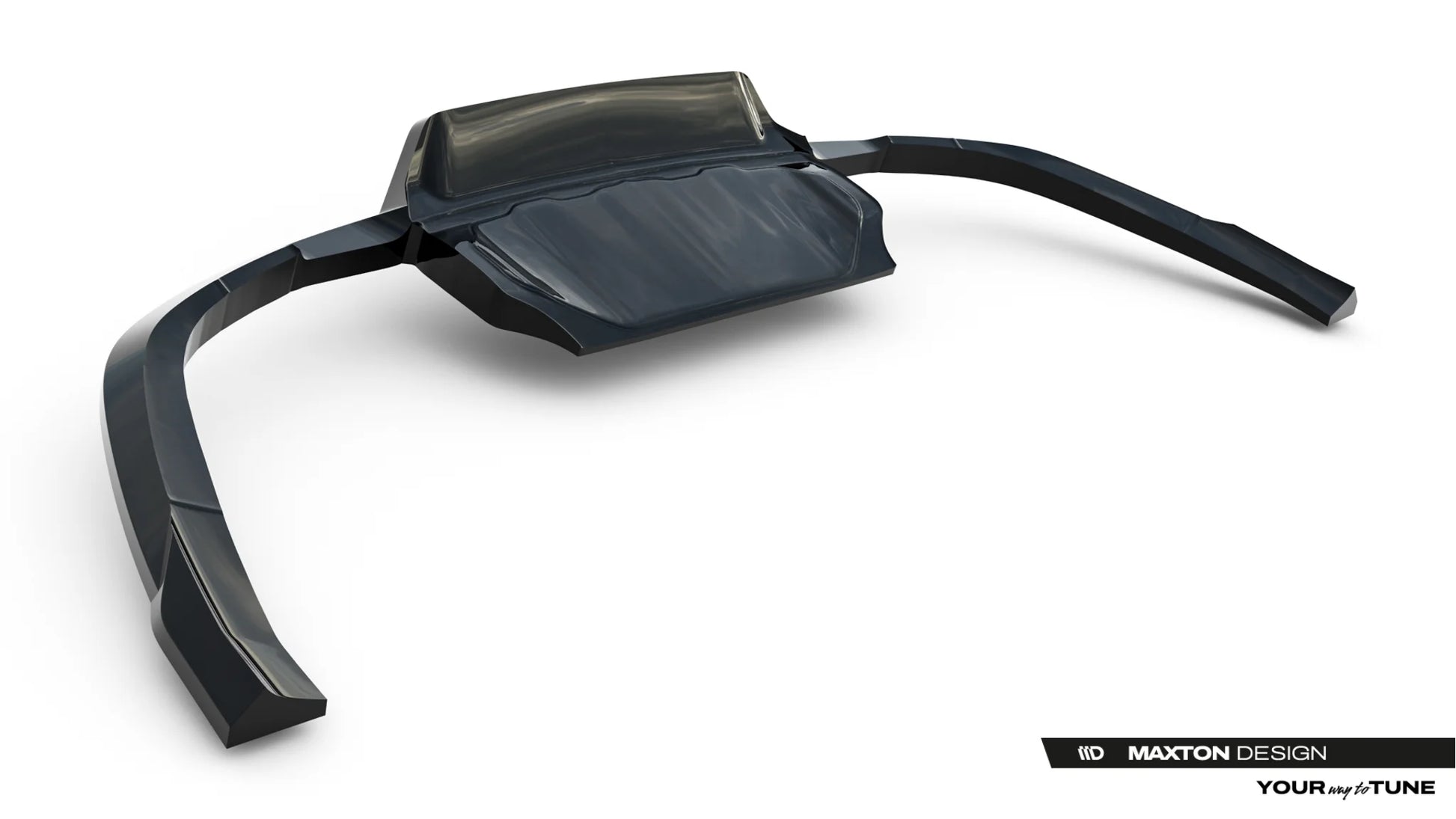 Rear Splitter (with vertical bars) Jaguar F-Pace S X761