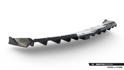 Rear Splitter (with vertical bars) + LED  Mercedes-AMG GT R C190 Facelift