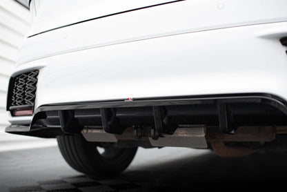 Rear Splitter (with vertical bars) Lexus RX F-Sport Mk5