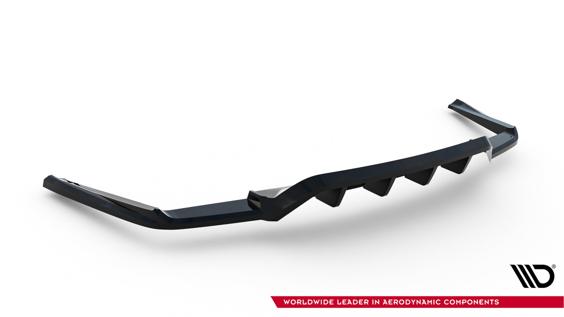 Rear Splitter (with vertical bars) Maserati Ghibli Modena Mk3 Facelift