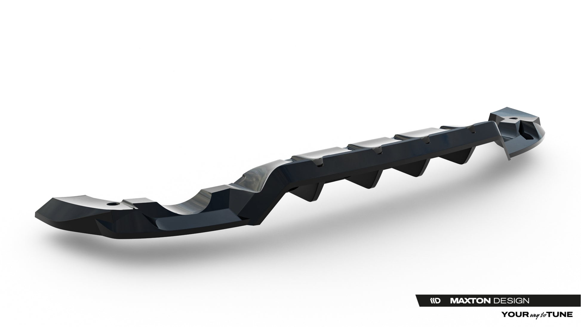 Rear Splitter (with vertical bars) Mercedes-AMG GLA 35 H247 Facelift
