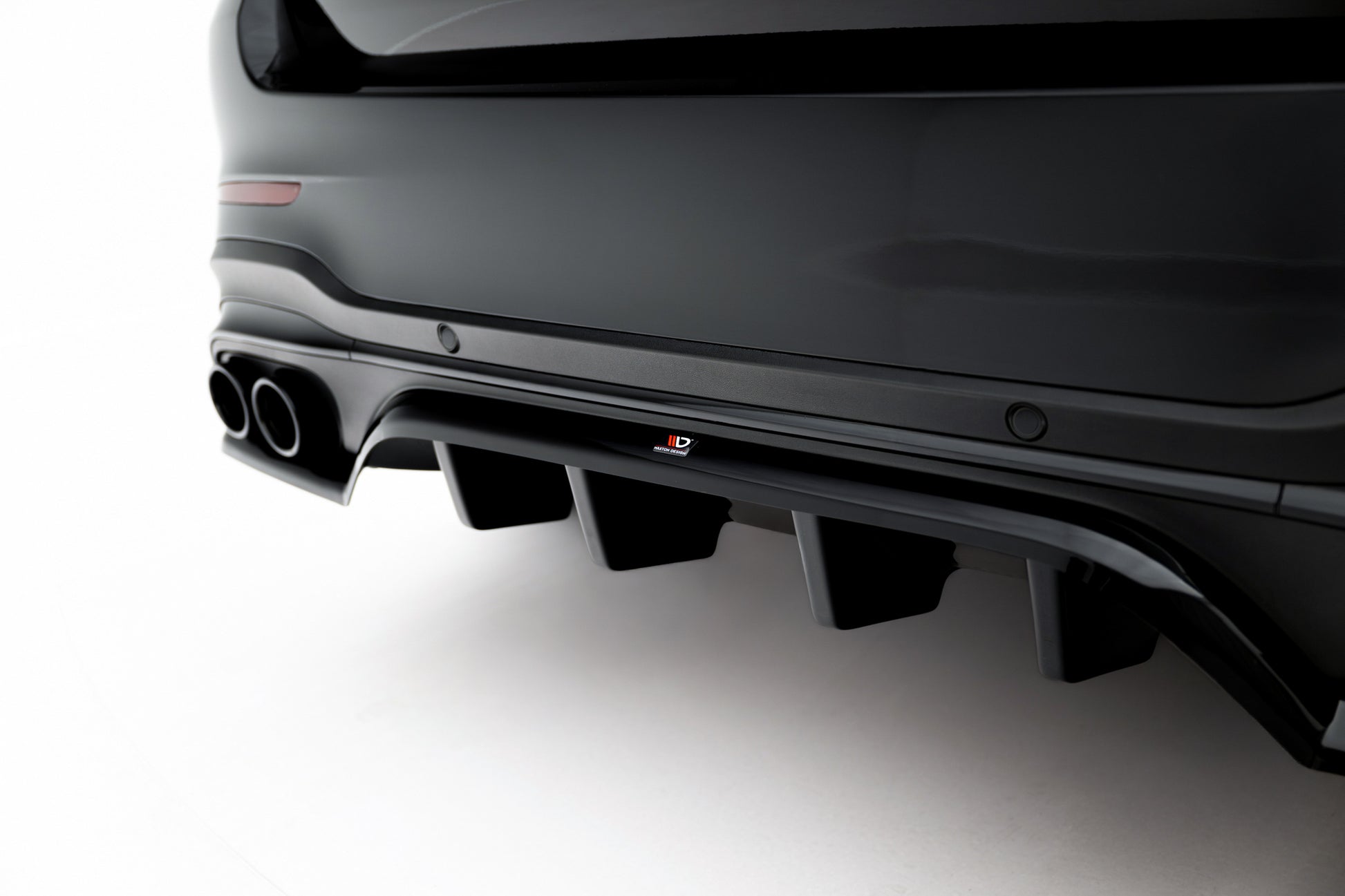 Rear Splitter (with vertical bars) Mercedes-AMG GLC 43 SUV X253 Facelift