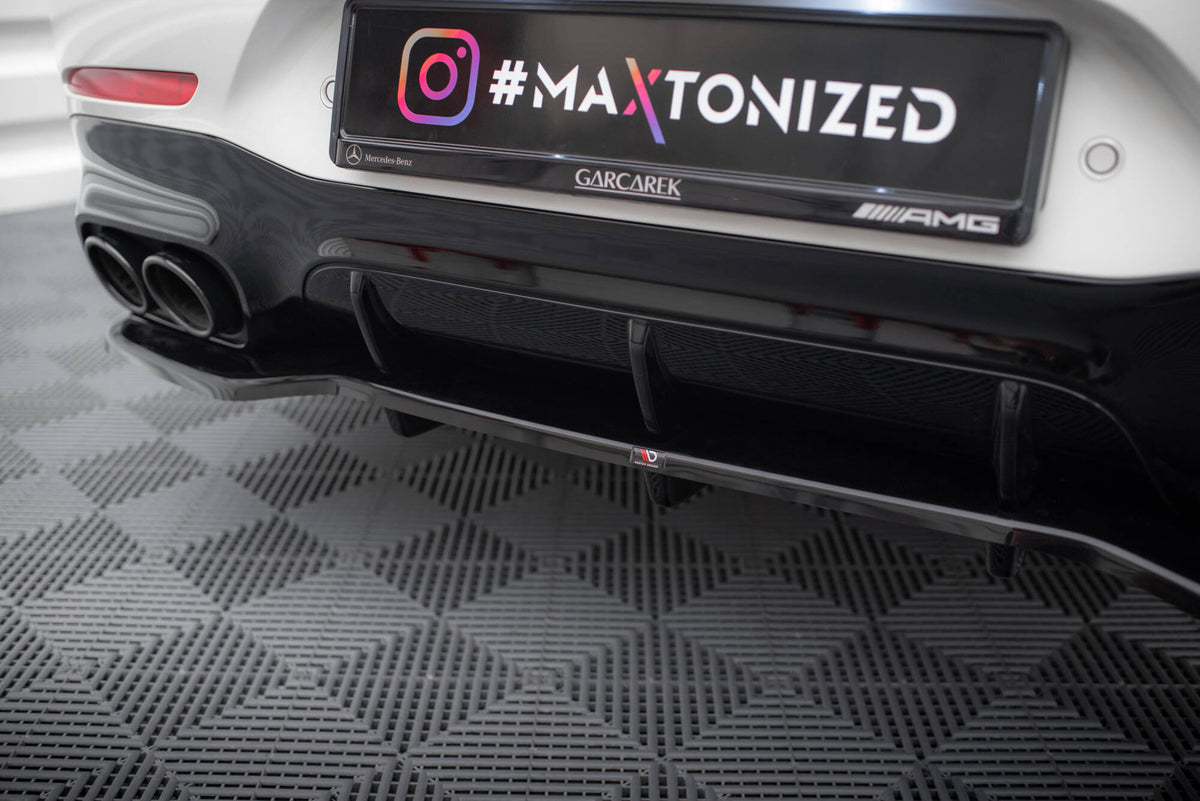 Rear Splitter (with vertical bars) Mercedes-AMG GT 43 4 Door Coupe V8 Styling Package X290