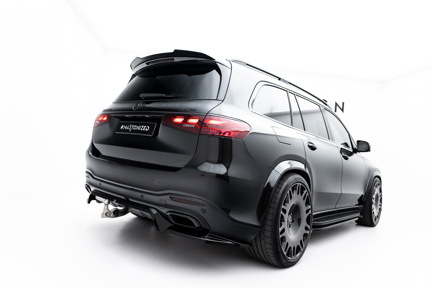 Rear Splitter (with vertical bars) Mercedes-Benz GLS AMG-Line X167 Facelift