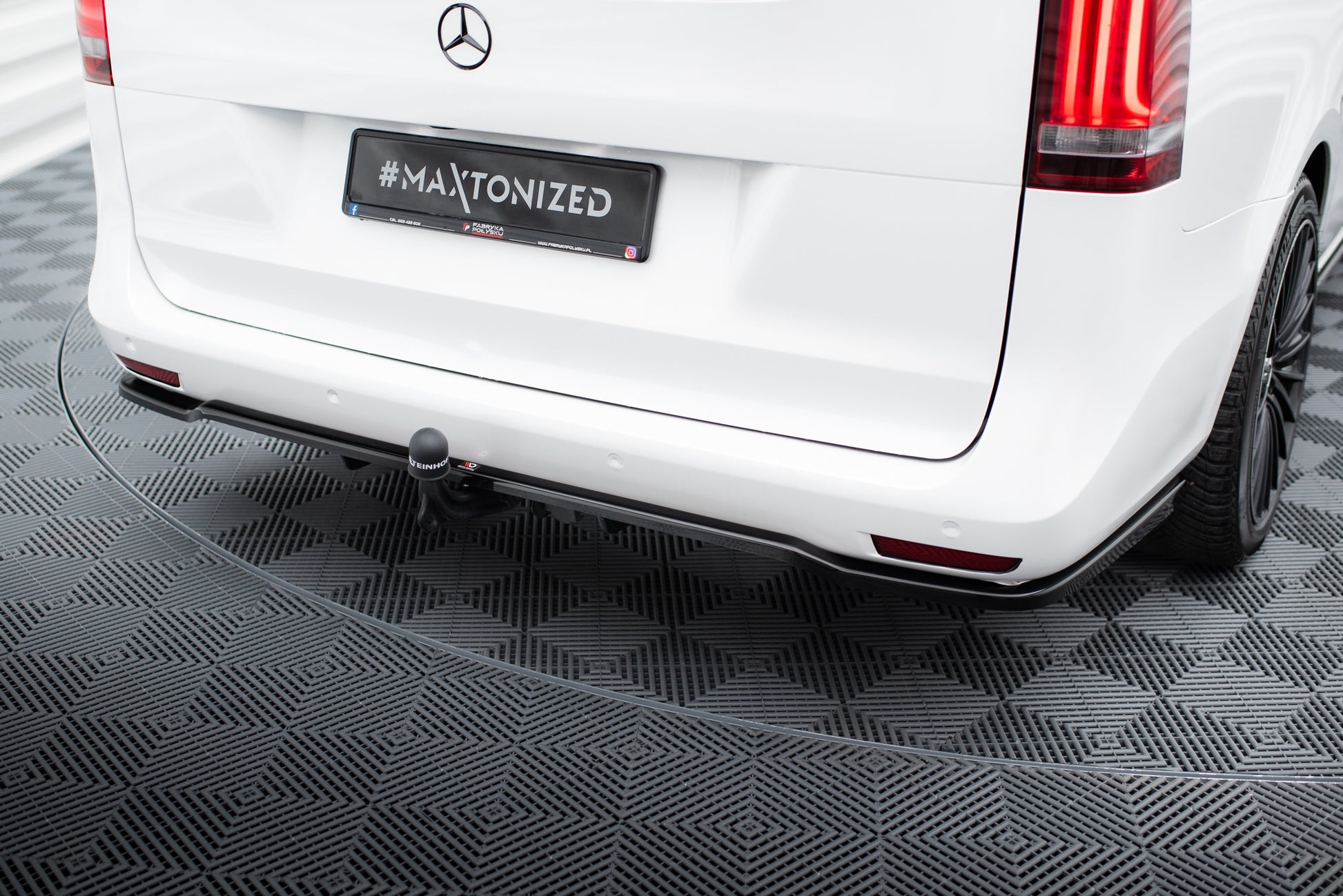 Rear Splitter (with vertical bars) Mercedes-Benz Vito Extra Long W447