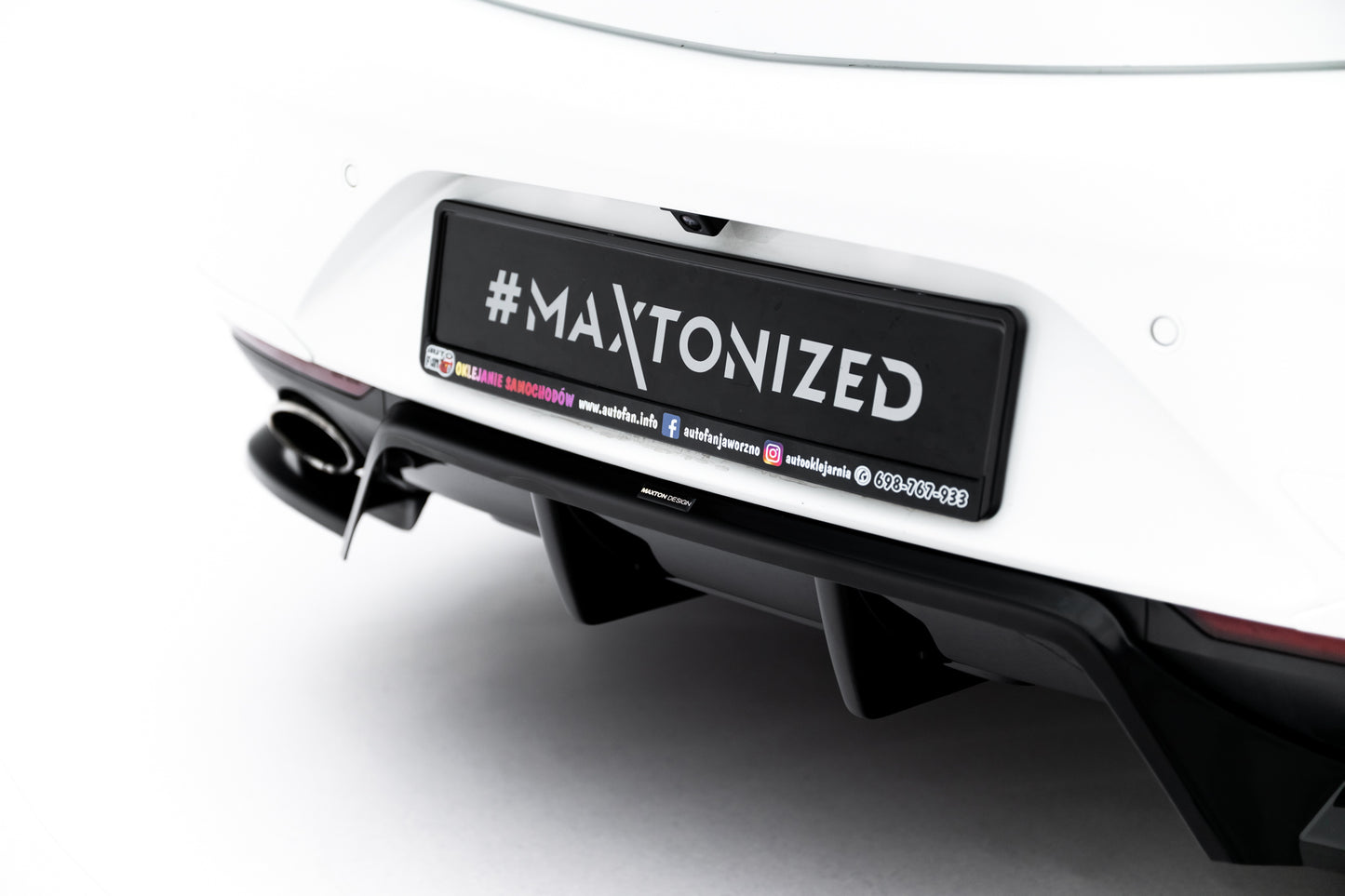 Rear Splitter (with vertical bars) Opel Insignia OPC-Line Mk2