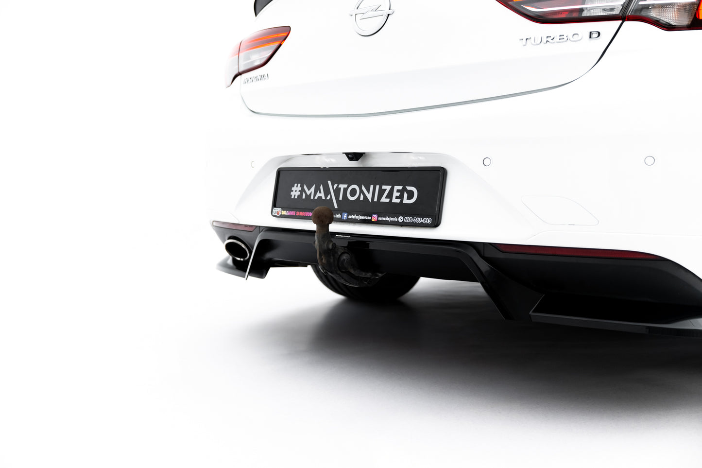 Rear Splitter (with vertical bars) Opel Insignia OPC-Line Mk2