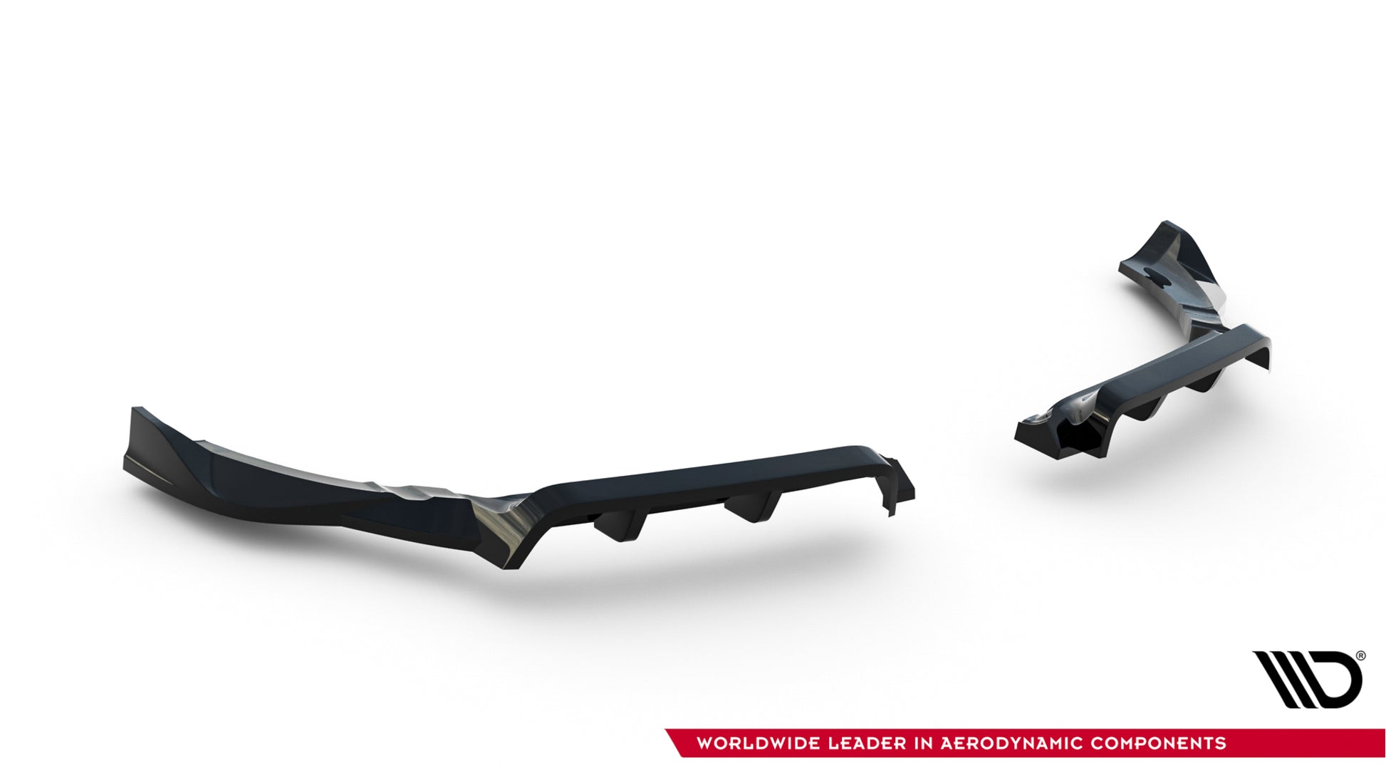 Rear Splitter (with vertical bars) Porsche 718 Cayman GTS 982c