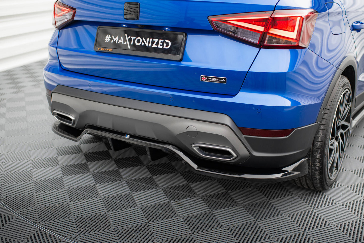 Rear Splitter (with vertical bars) Seat Arona FR Mk1 Facelift