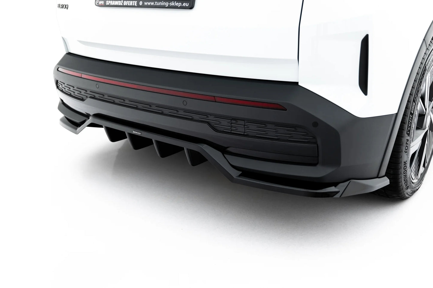 Rear Splitter (with vertical bars) Skoda Elroq RS Mk1