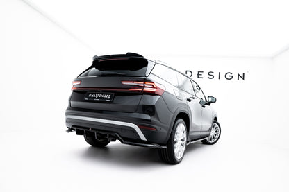 Rear Splitter (with vertical bars) Skoda Kodiaq Mk2