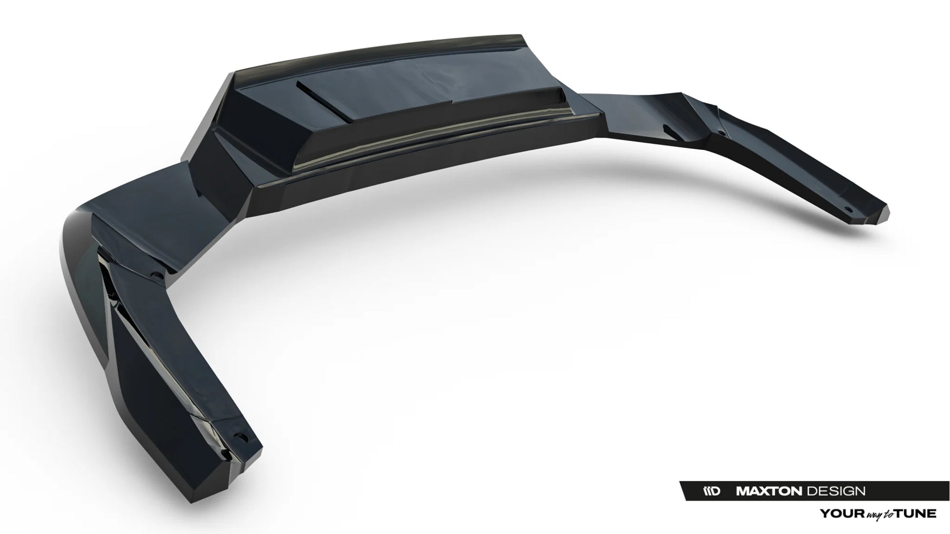 Rear Splitter (with vertical bars) Skoda Kodiaq RS Mk2