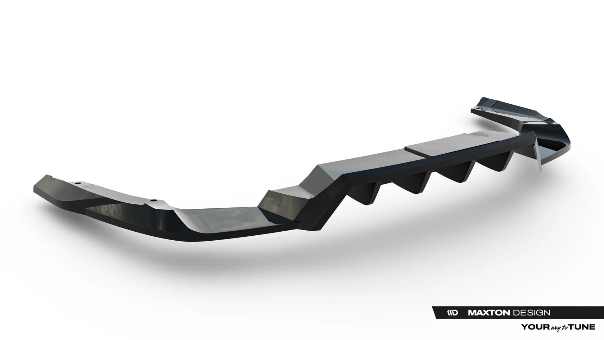 Rear Splitter (with vertical bars) Skoda Kodiaq RS Mk2