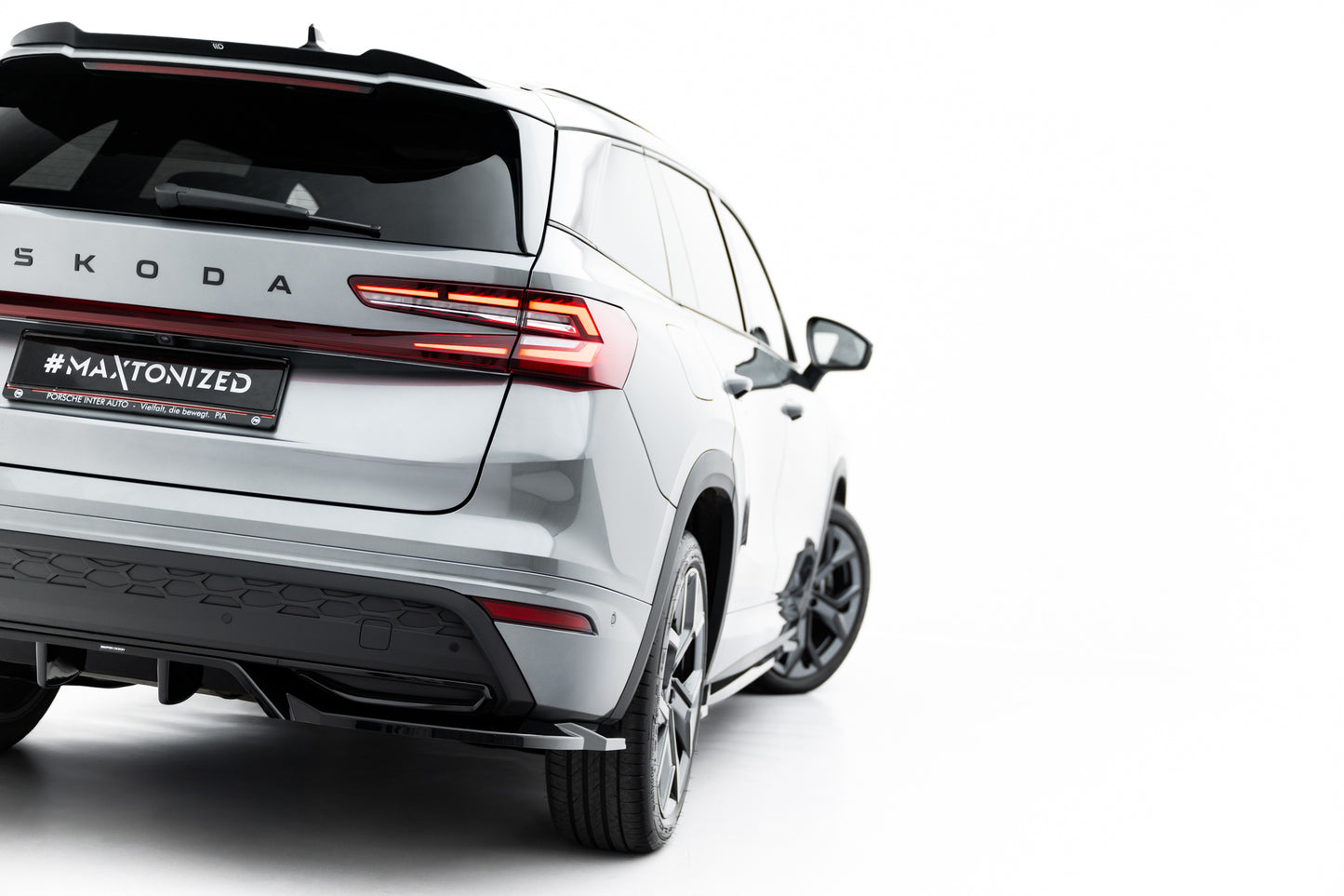 Rear Splitter (with vertical bars) Skoda Kodiaq Sportline Mk2
