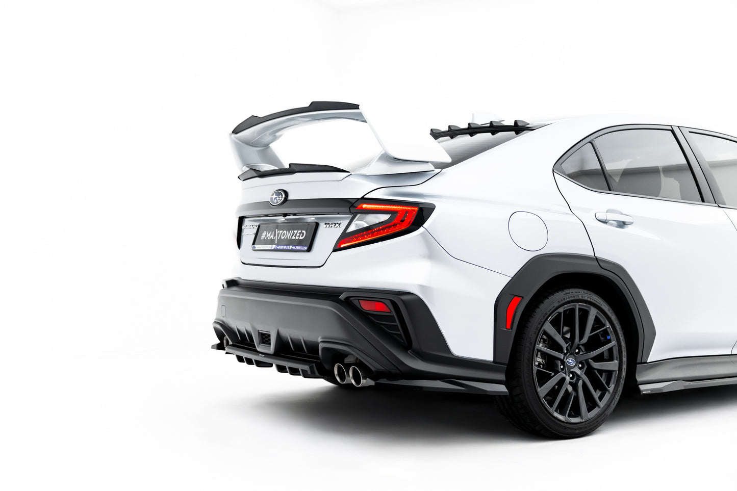 Rear Splitter (with vertical bars) Subaru WRX STI Mk2