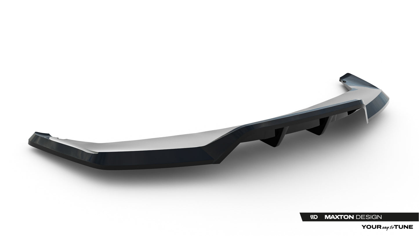 Rear Splitter (with vertical bars) Tesla Model Y Premium Mk1 Facelift