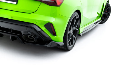 Rear Splitter (with vertical bars) V.3 Audi RS3 Sportback 8Y Facelift