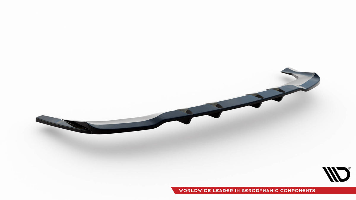 Rear Splitter (with vertical bars) V.1 Mercedes-Benz GLE Coupe AMG-Line C167 / C167 Facelift