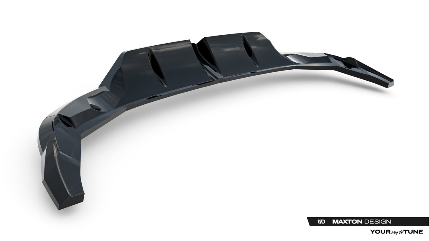 Rear Splitter (with vertical bars) V.1 Audi RS3 Sportback 8Y Facelift