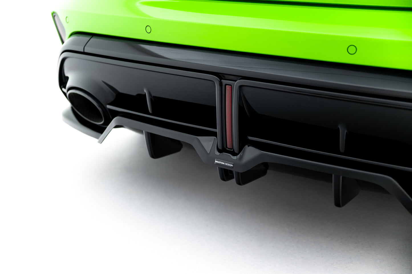 Rear Splitter (with vertical bars) V.1 Audi RS3 Sportback 8Y Facelift