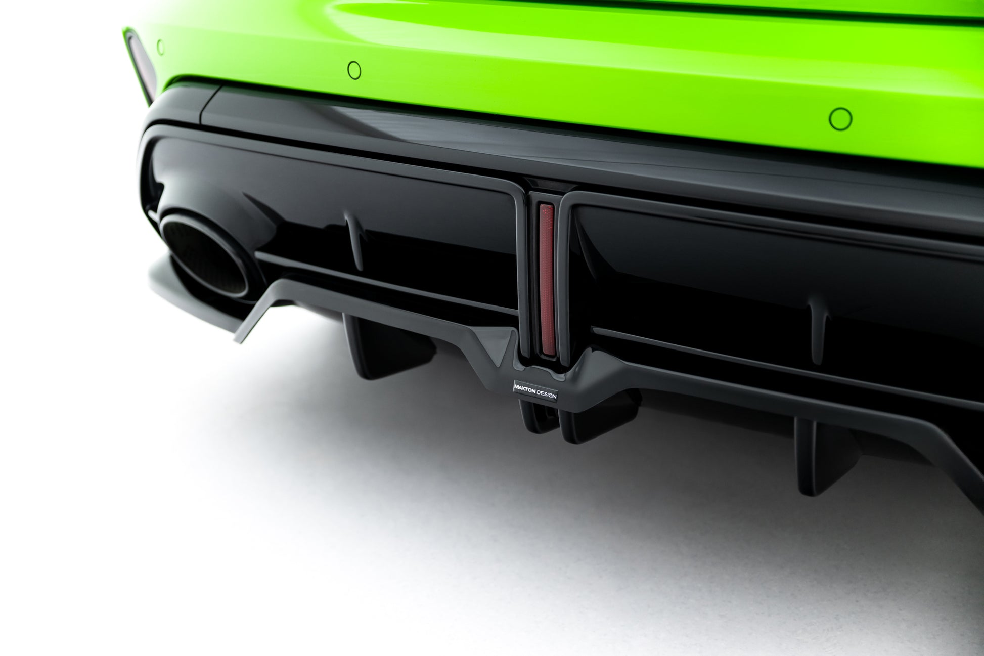 Rear Splitter (with vertical bars) V.1 Audi RS3 Sportback 8Y Facelift