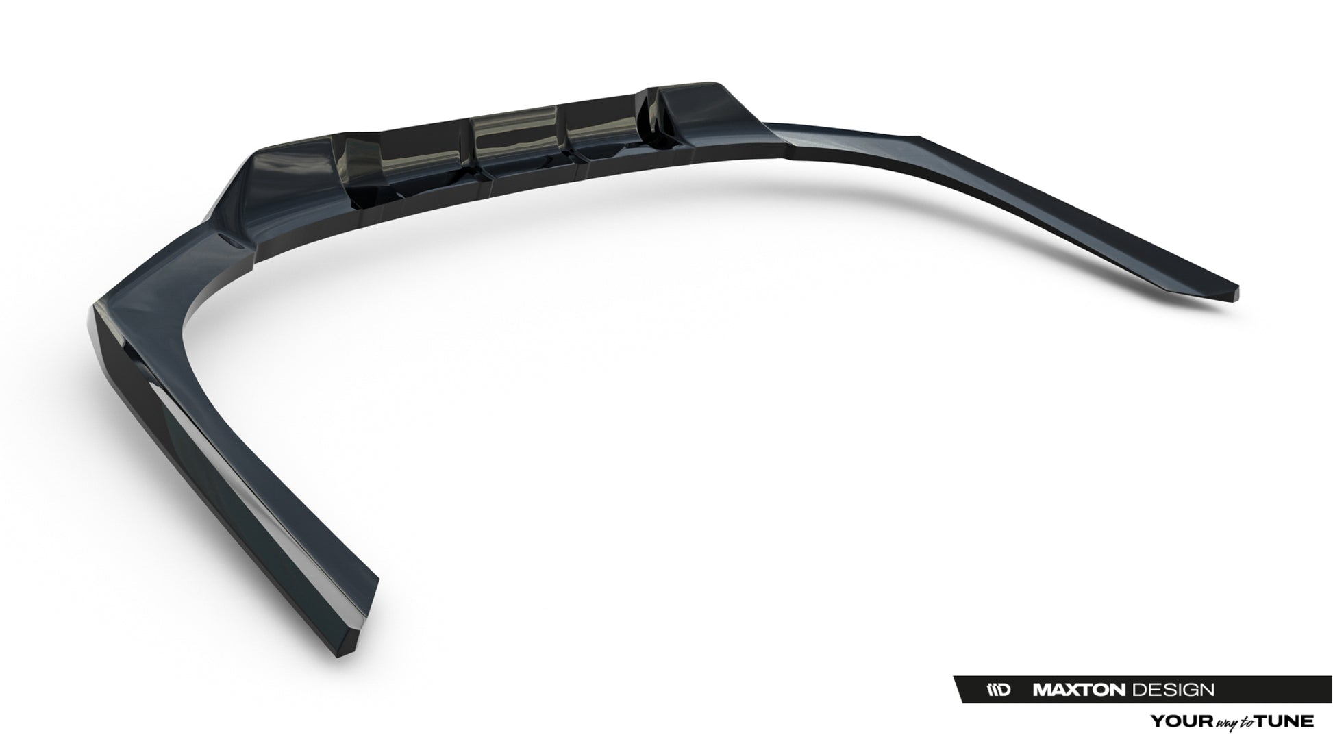 Rear Splitter (with vertical bars) V.2 BMW 7 M-Pack G70