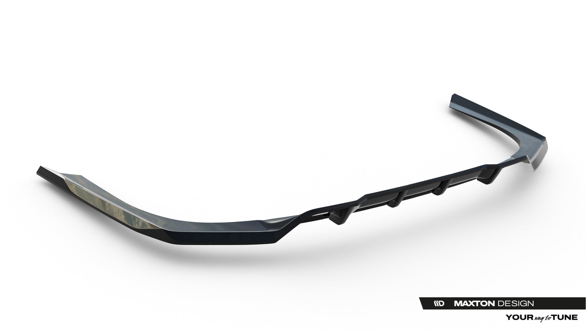 Rear Splitter (with vertical bars) V.2 BMW 7 M-Pack G70