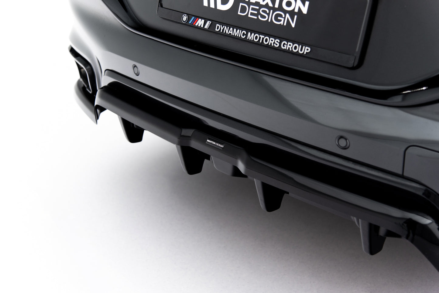 Rear Splitter (with vertical bars) V.2 BMW X6 M-Pack G06 Facelift