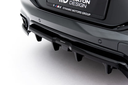 Rear Splitter (with vertical bars) V.2 BMW X6 M-Pack G06 Facelift