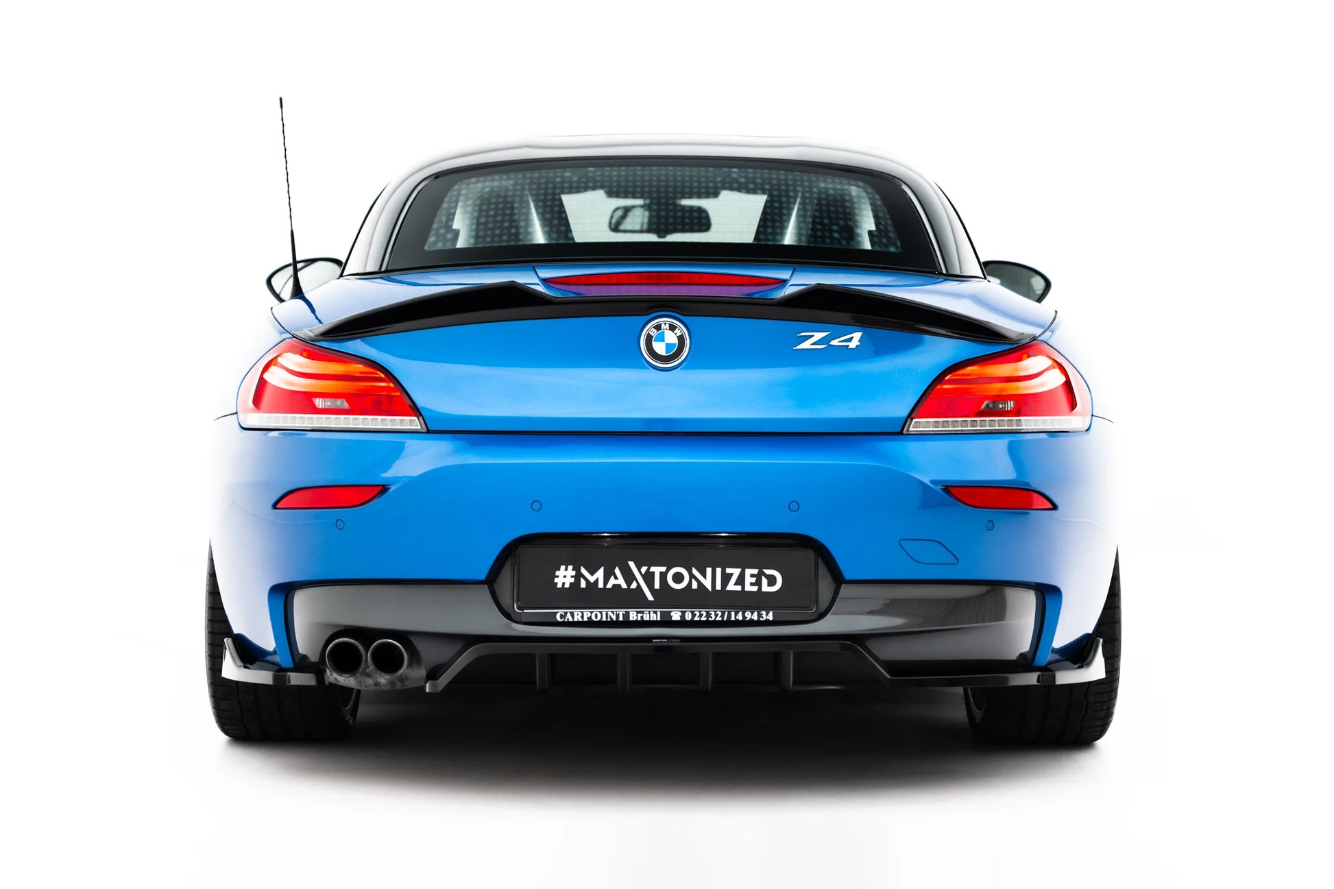 Rear Splitter with vertical bars V.2 BMW Z4 M-Pack E89 Facelift