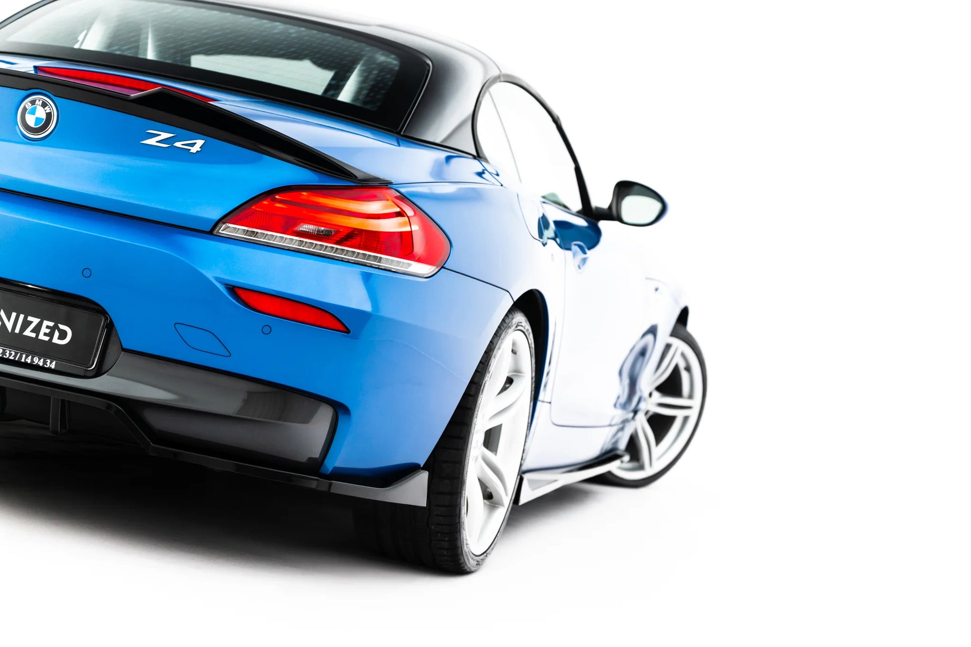 Rear Splitter (with vertical bars) V.2 BMW Z4 M-Pack E89 Facelift