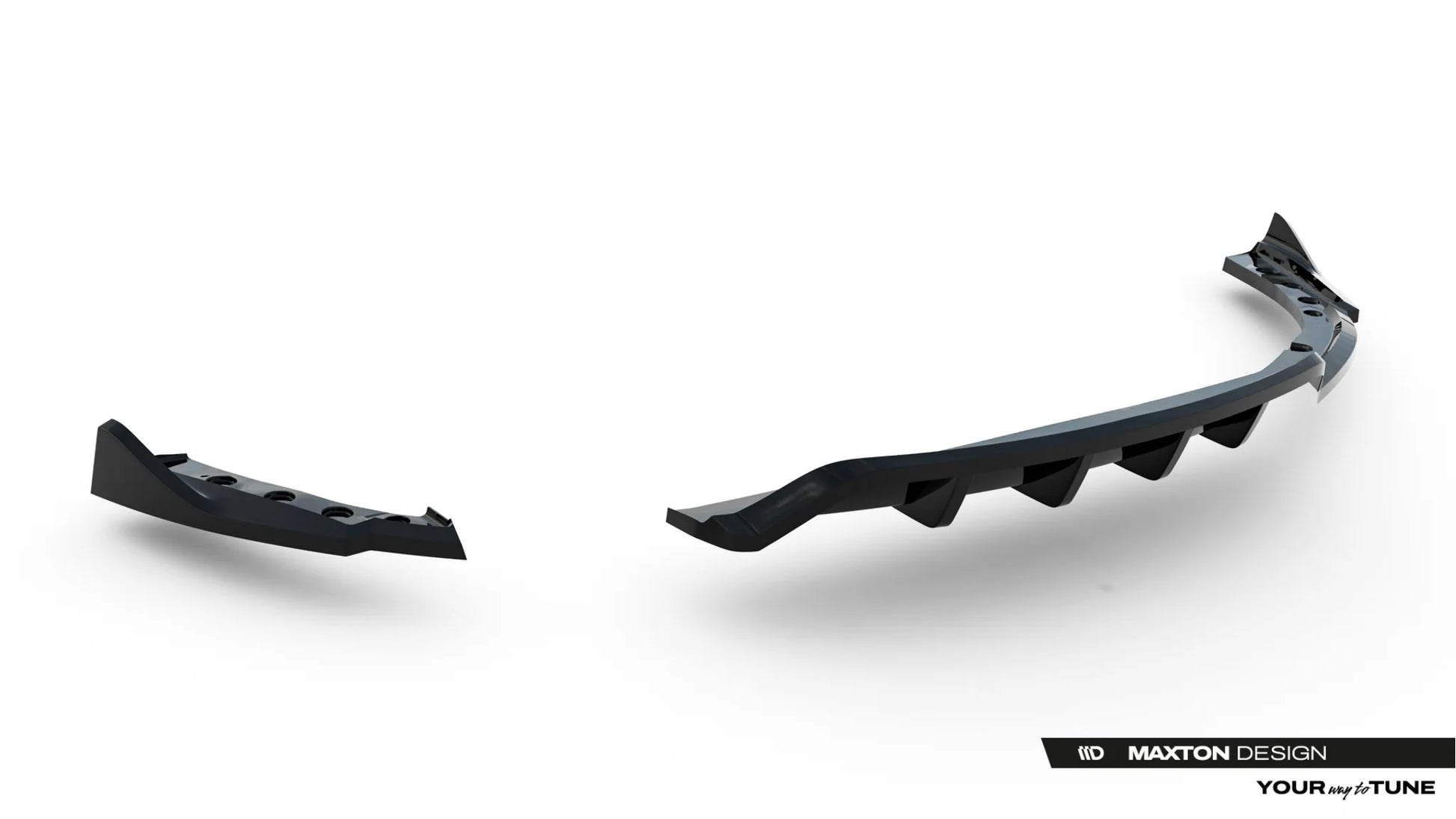 Rear Splitter (with vertical bars) V.2 BMW Z4 M-Pack E89 Facelift