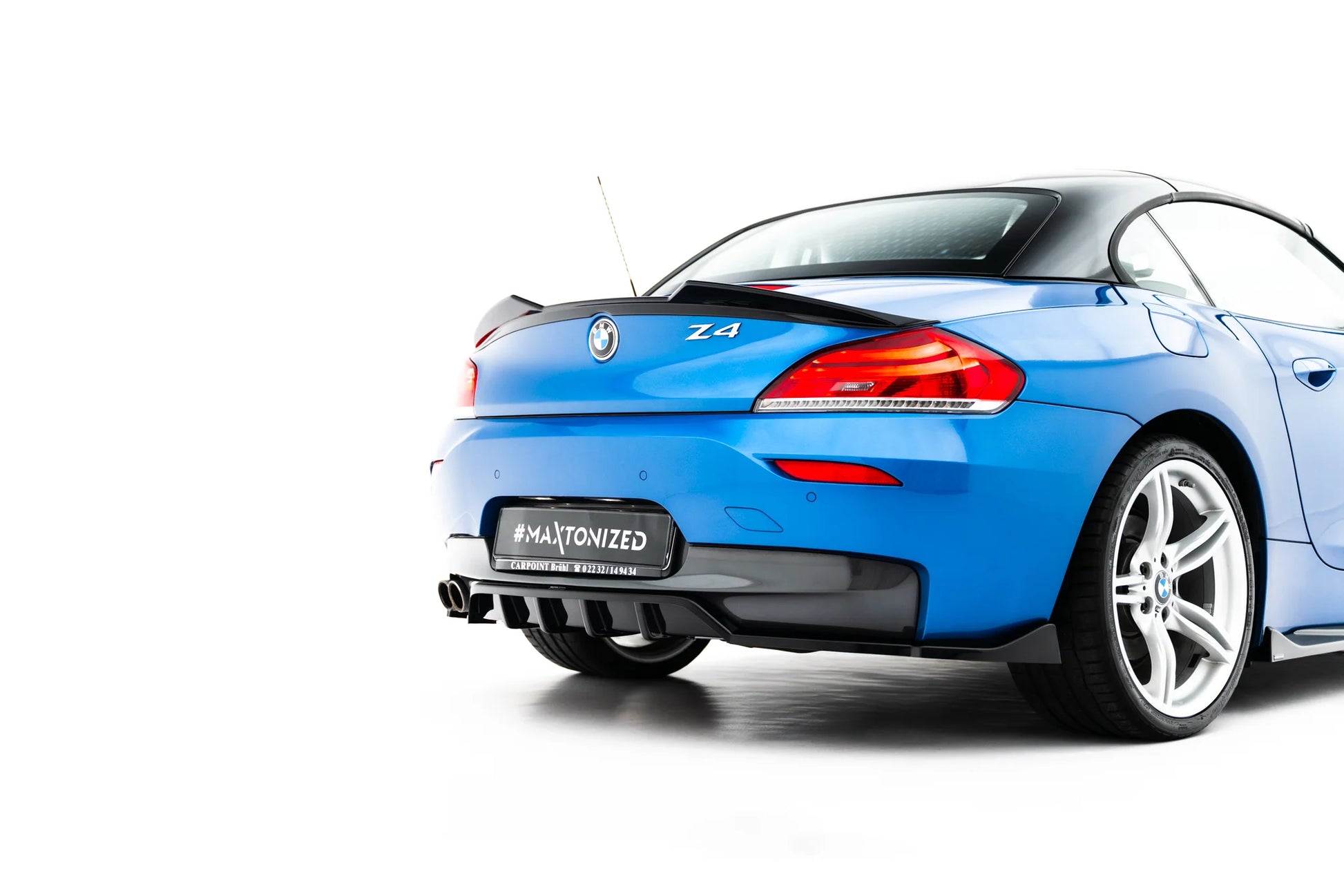 Rear Splitter with vertical bars V.2 BMW Z4 M-Pack E89 Facelift