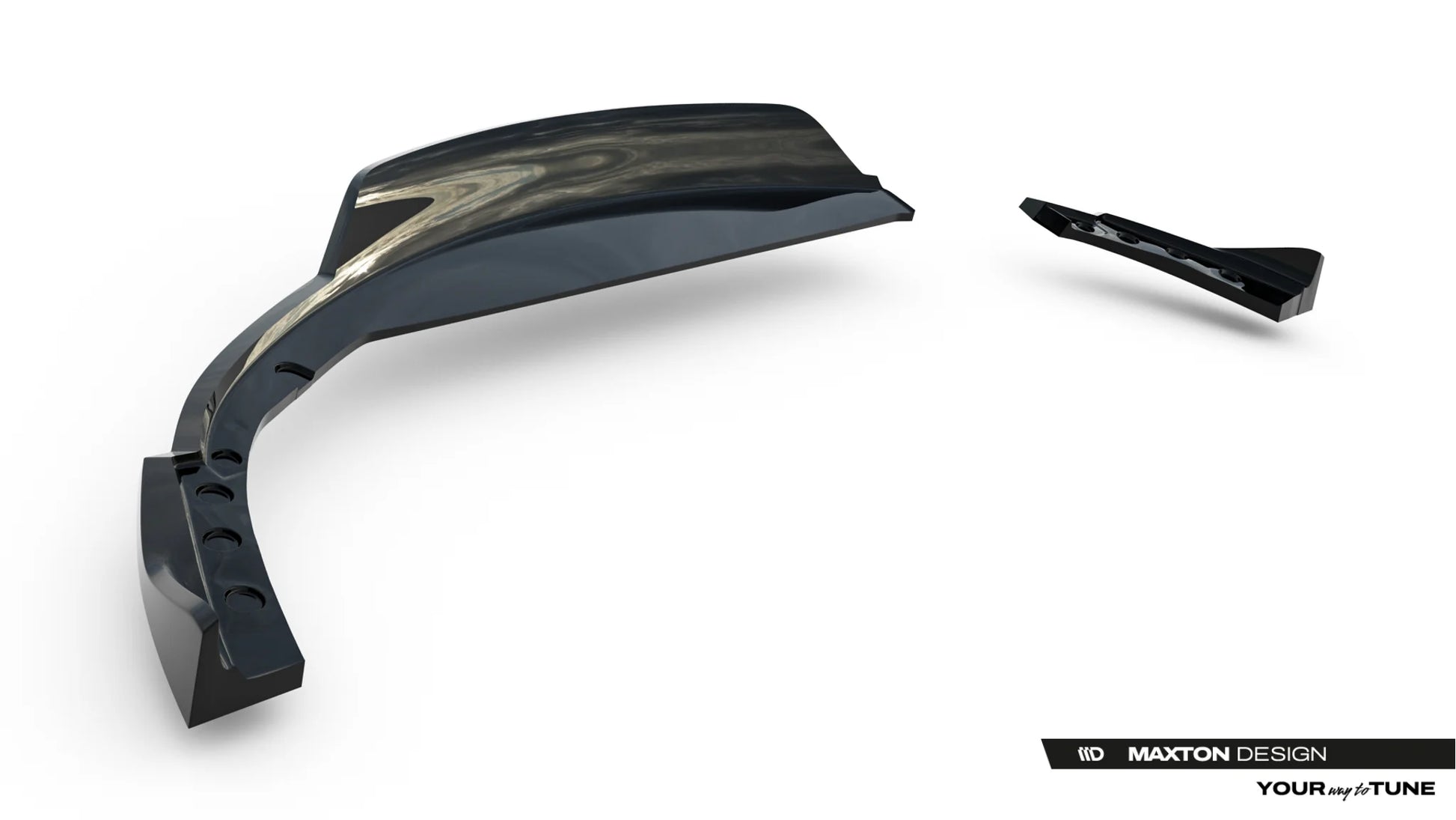 Rear Splitter with vertical bars V.2 BMW Z4 M-Pack E89 Facelift