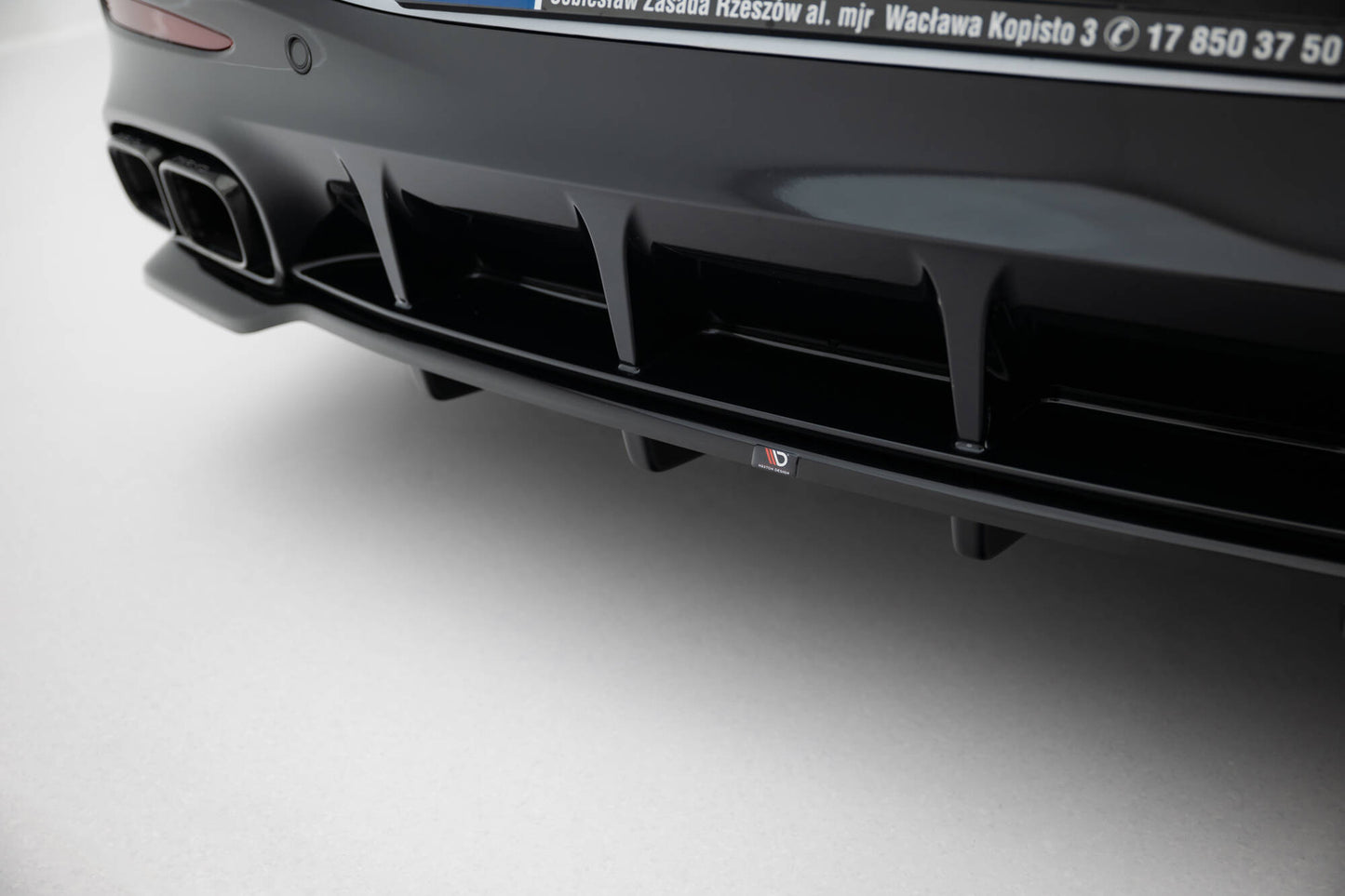 Rear Splitter (with vertical bars) V.2 Mercedes-AMG GT 63 / 55 / 63 S E Performance C192