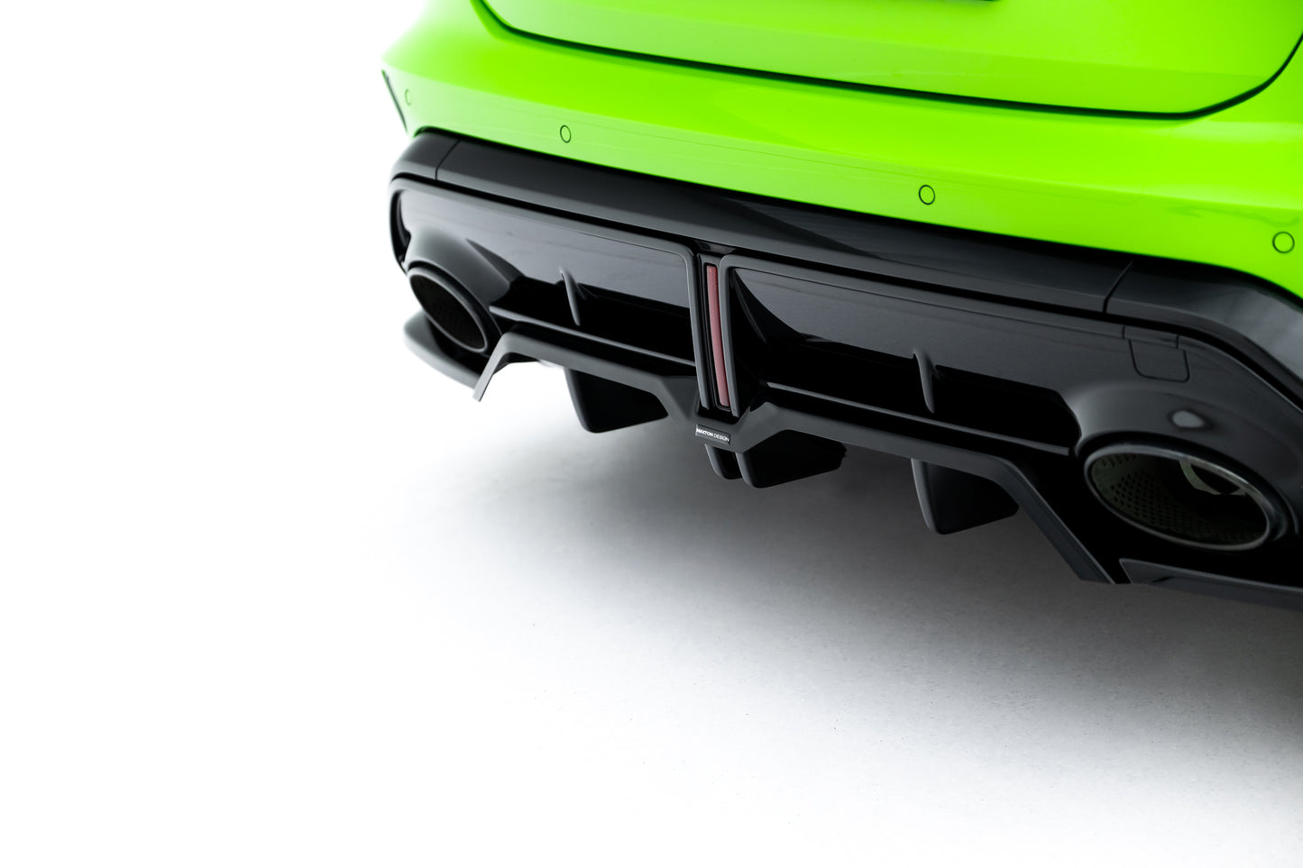 Rear Splitter (with vertical bars) V.2 Audi RS3 Sportback 8Y Facelift