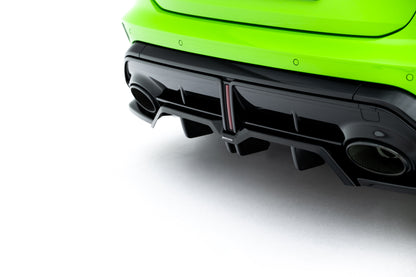 Rear Splitter (with vertical bars) V.2 Audi RS3 Sportback 8Y Facelift