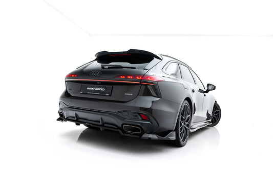 Rear Splitter (with vertical bars) V.4 Audi A6 S-Line C9