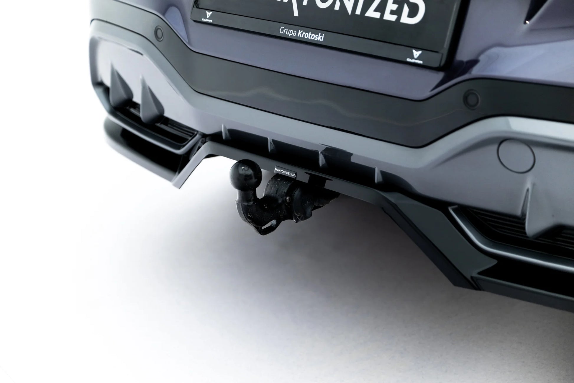 Rear Splitter with vertical bars V.4 Cupra Terramar Mk1